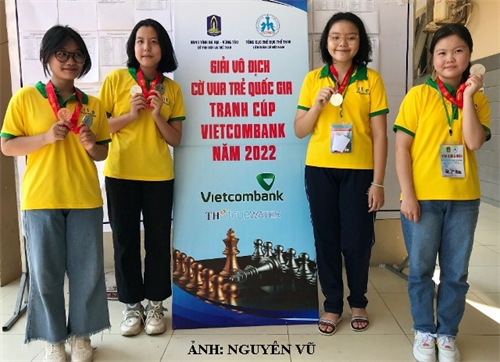   Bình Thuận đoạt 3 HCB và 1 HCĐ tại giải vô địch Cờ vua trẻ quốc gia năm 2022